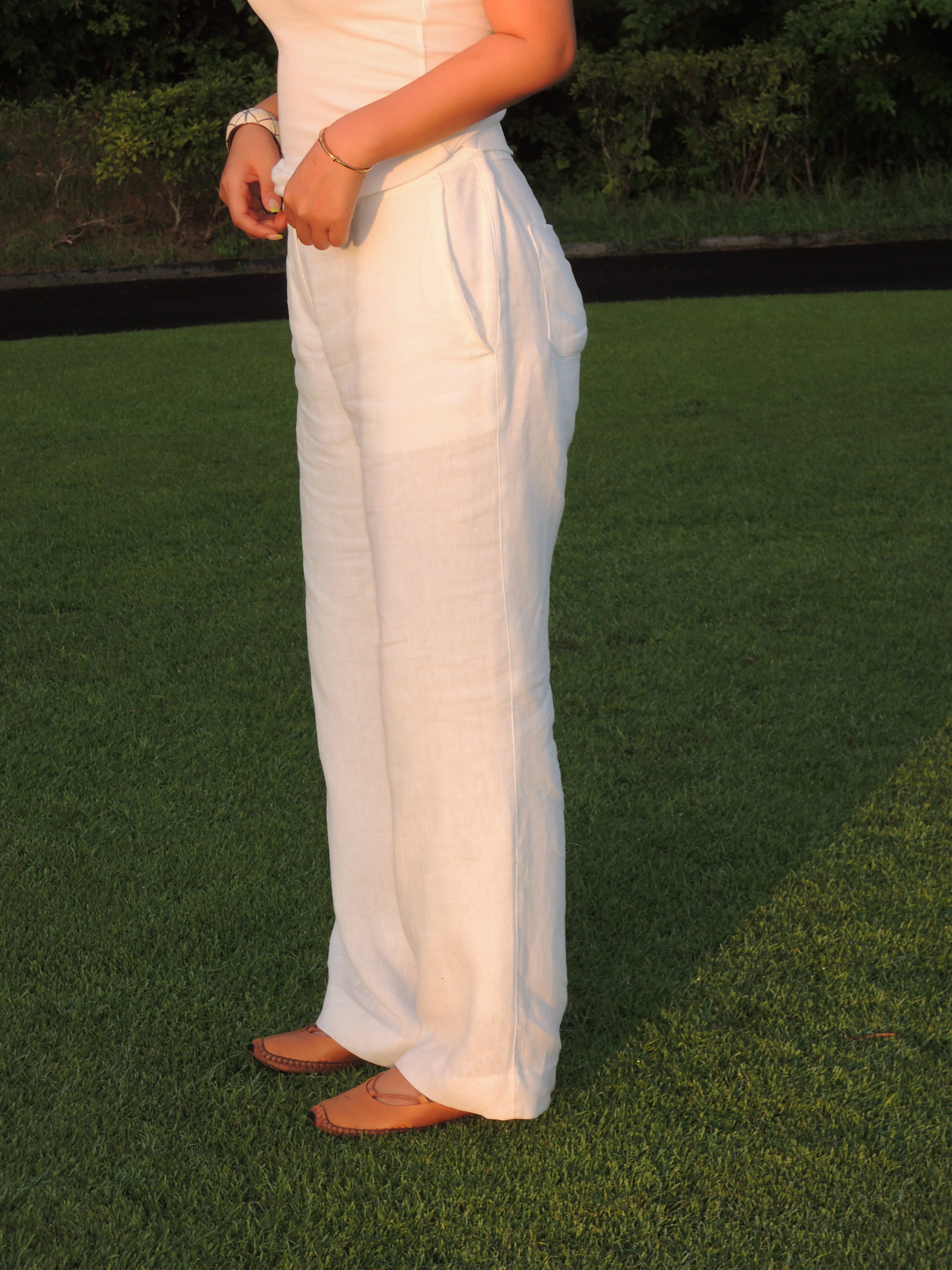 Salted Linen Pants