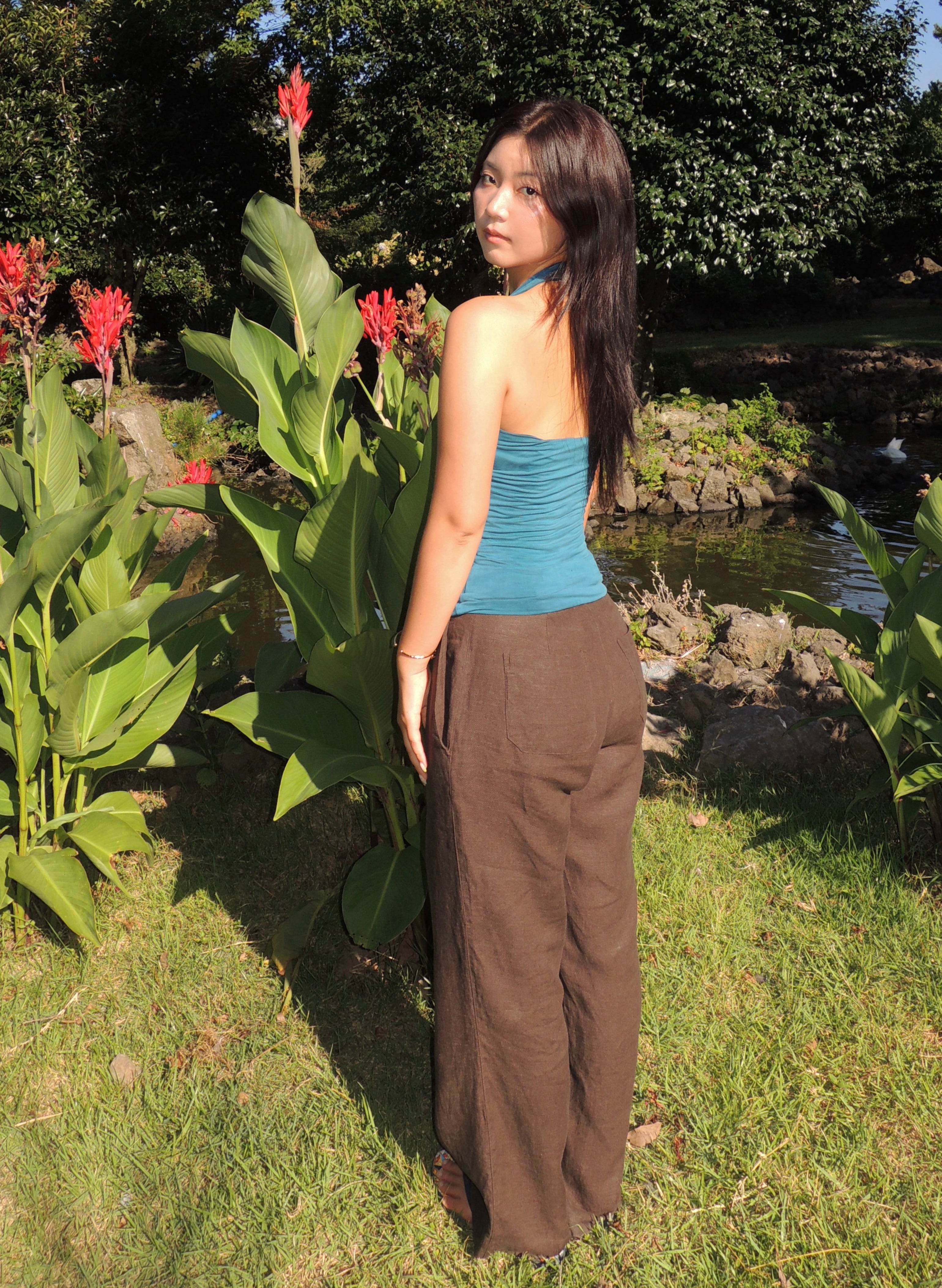 Salted Linen Pants