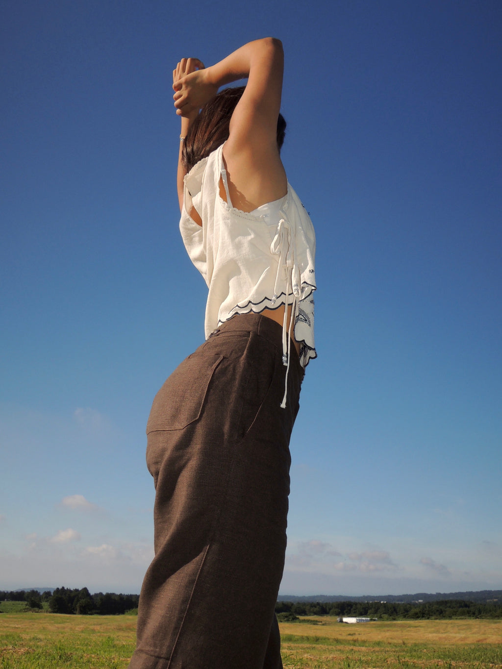 Salted Linen Pants