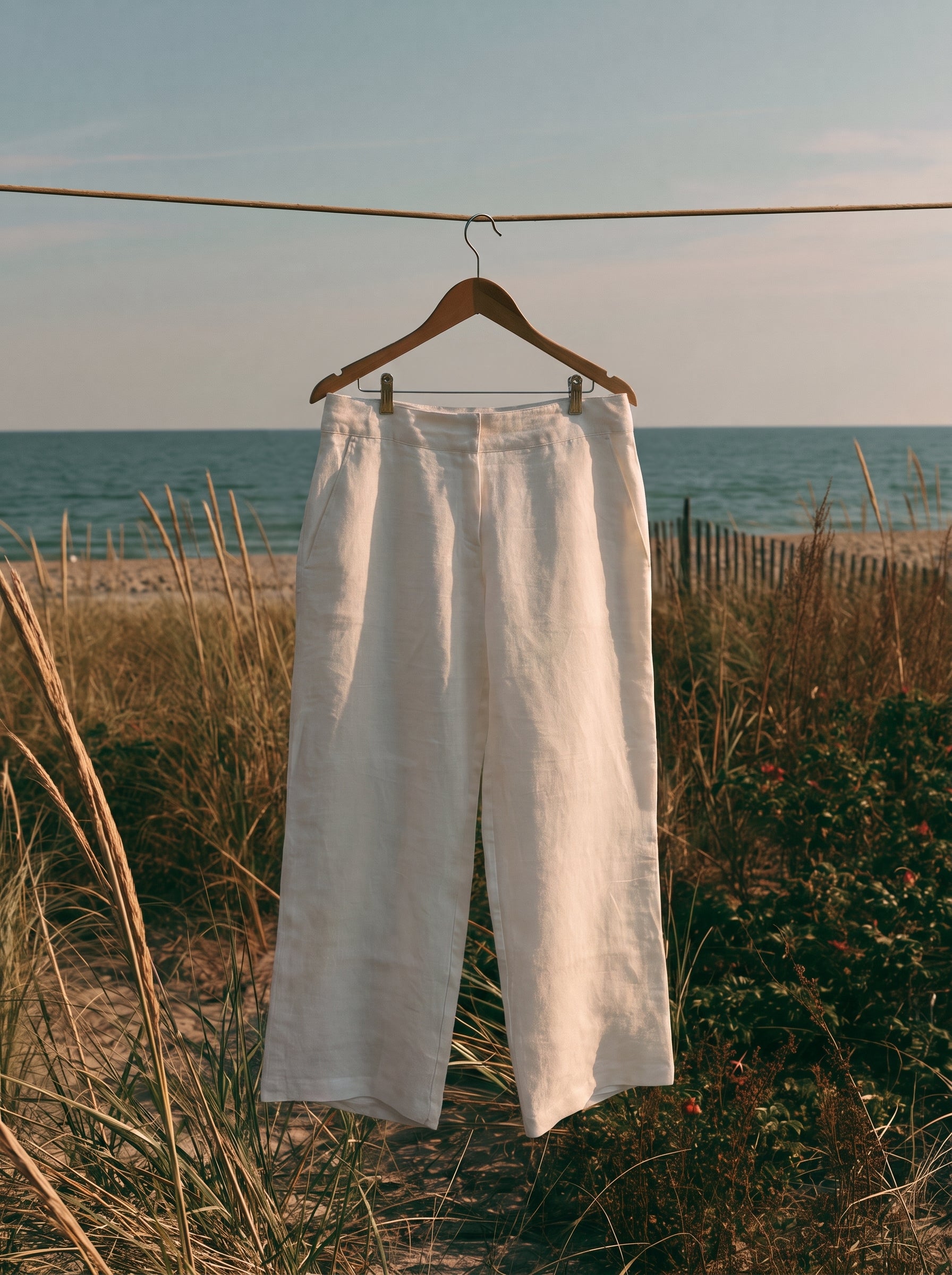 Salted Linen Pants