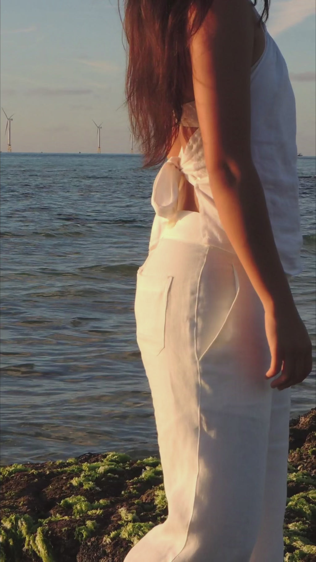 Salted Linen Pants